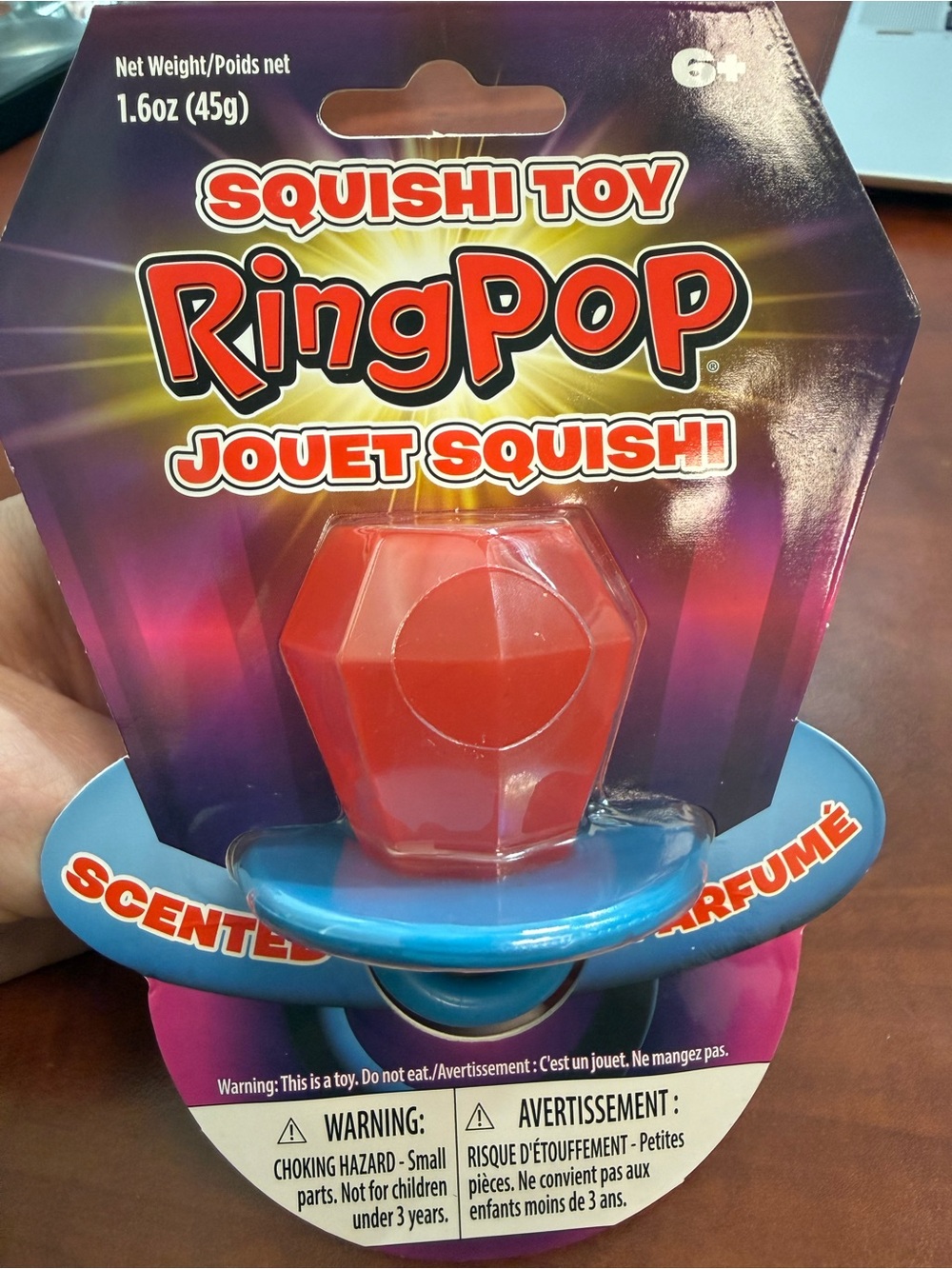 RingPop Scented Squishi Toy NWT